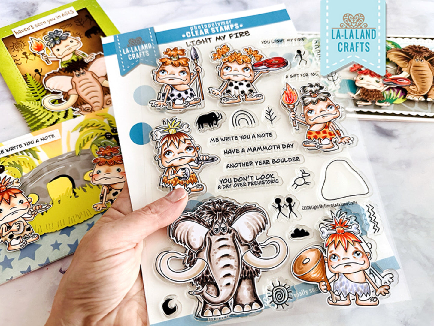 La-la Land Crafts - Clear Stamps - Light My Fire