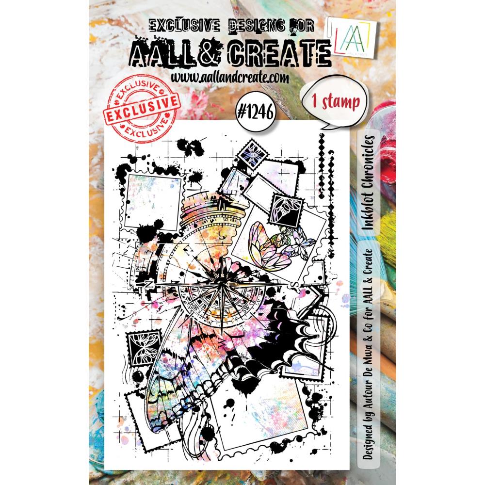 AALL & Create - Polymer Clear Stamp Set - Inkblot Chronicles