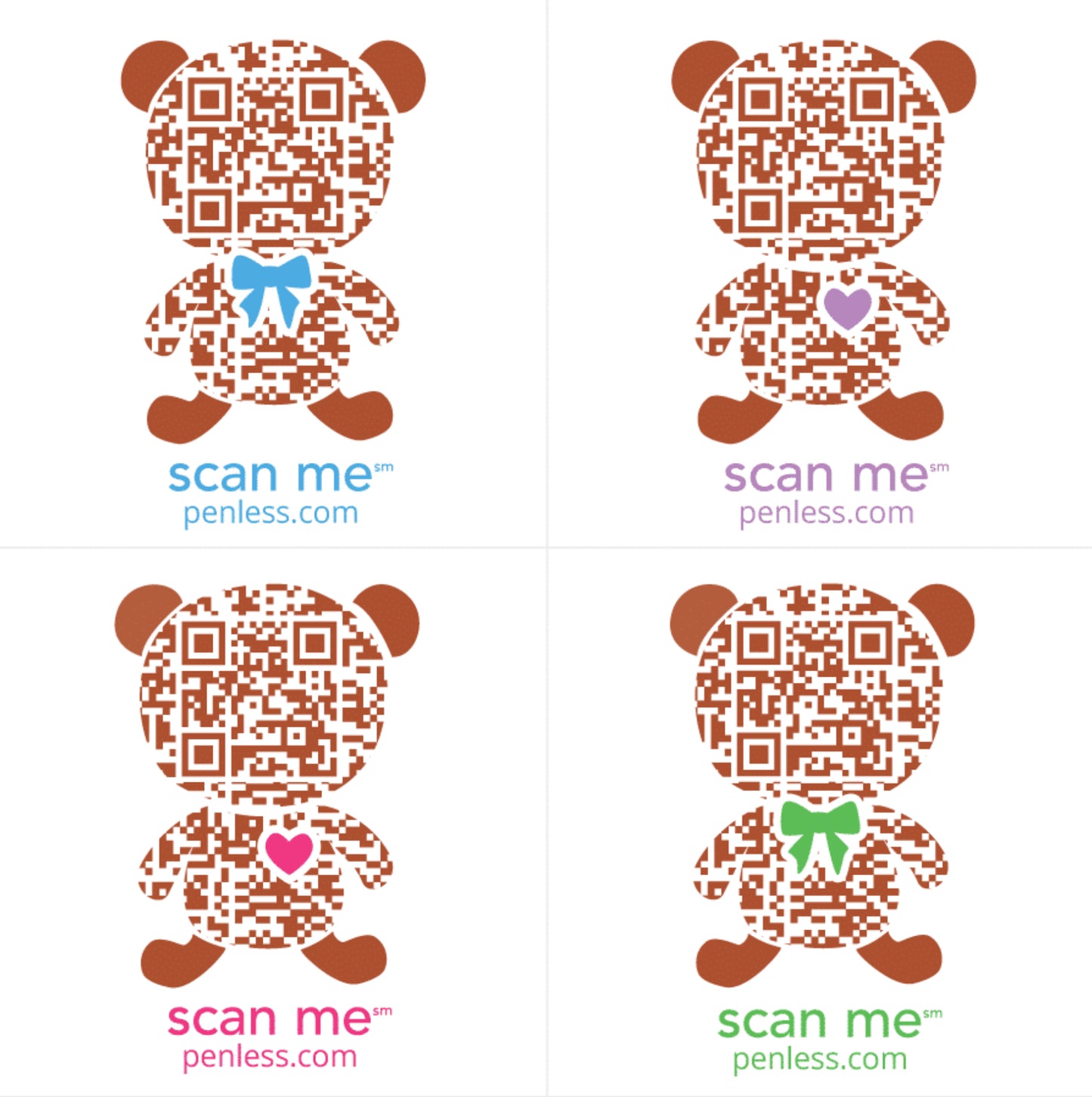 Penless - Video Stickers - Teddy Bear