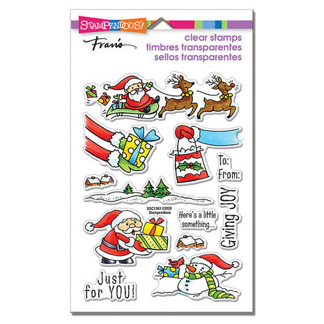 Stampendous - Fran’s Clear Stamps - Christmas Gift