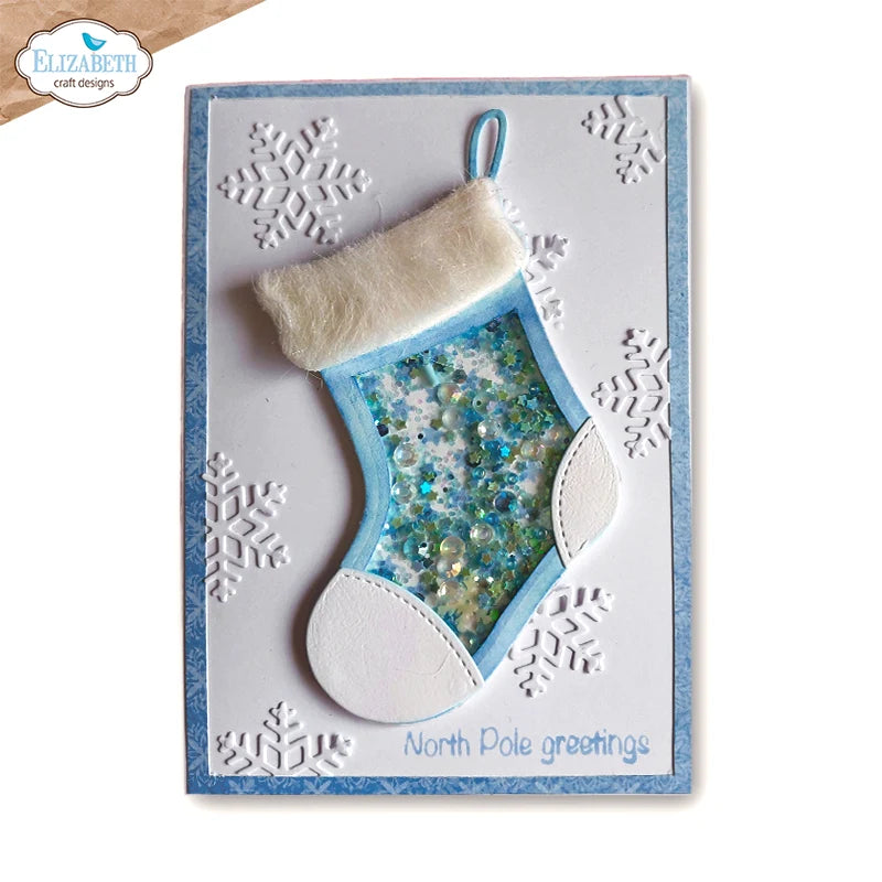 Elizabeth Craft Designs - Steel Dies - Stocking