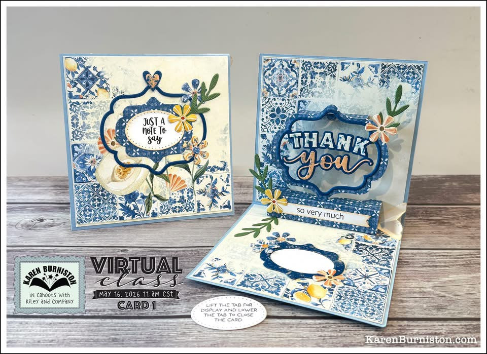 Karen Burniston - May 2026 Virtual Class