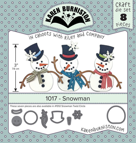 1017 Karen Burniston - Snowman
