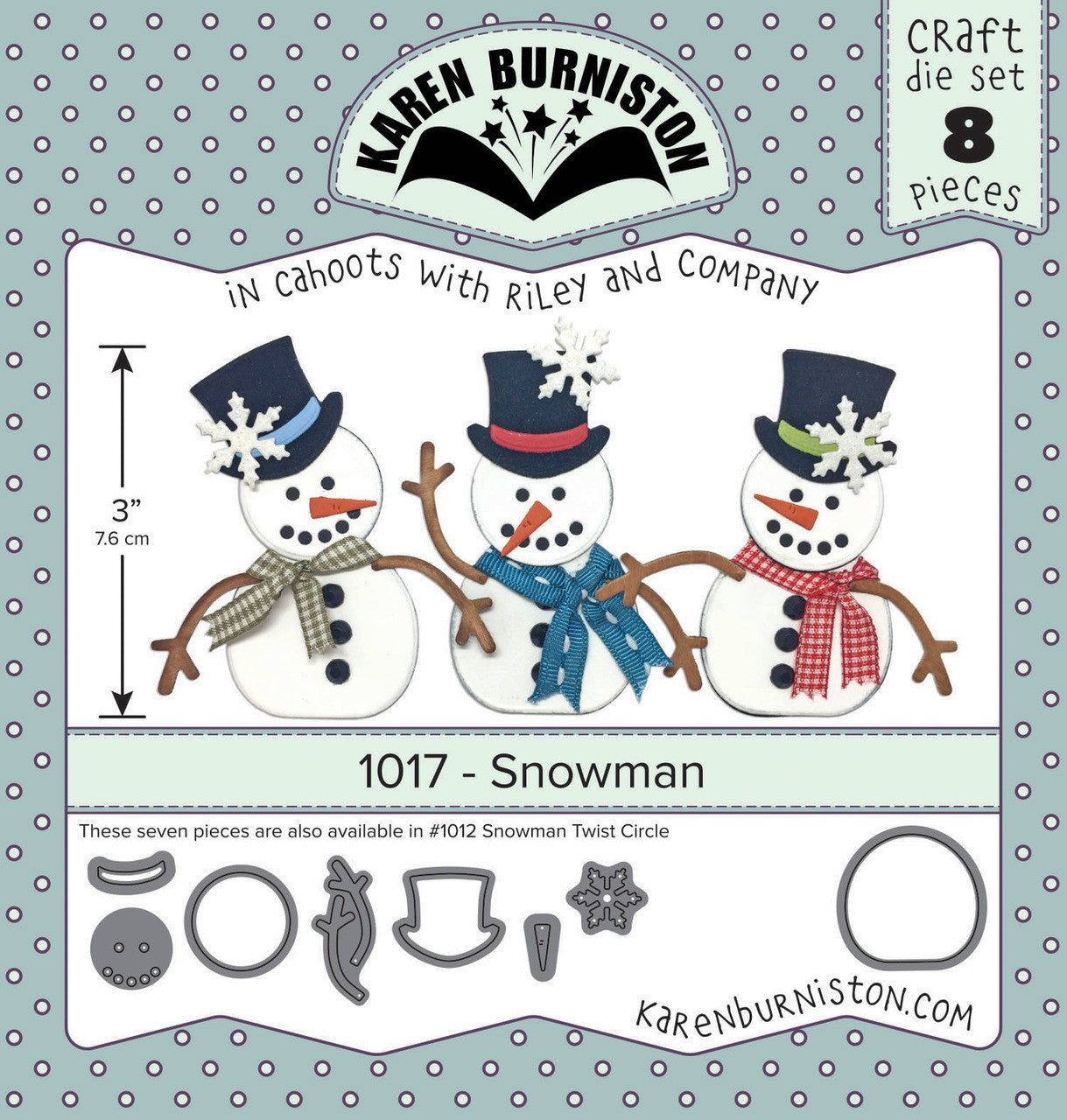 1017 Karen Burniston - Snowman