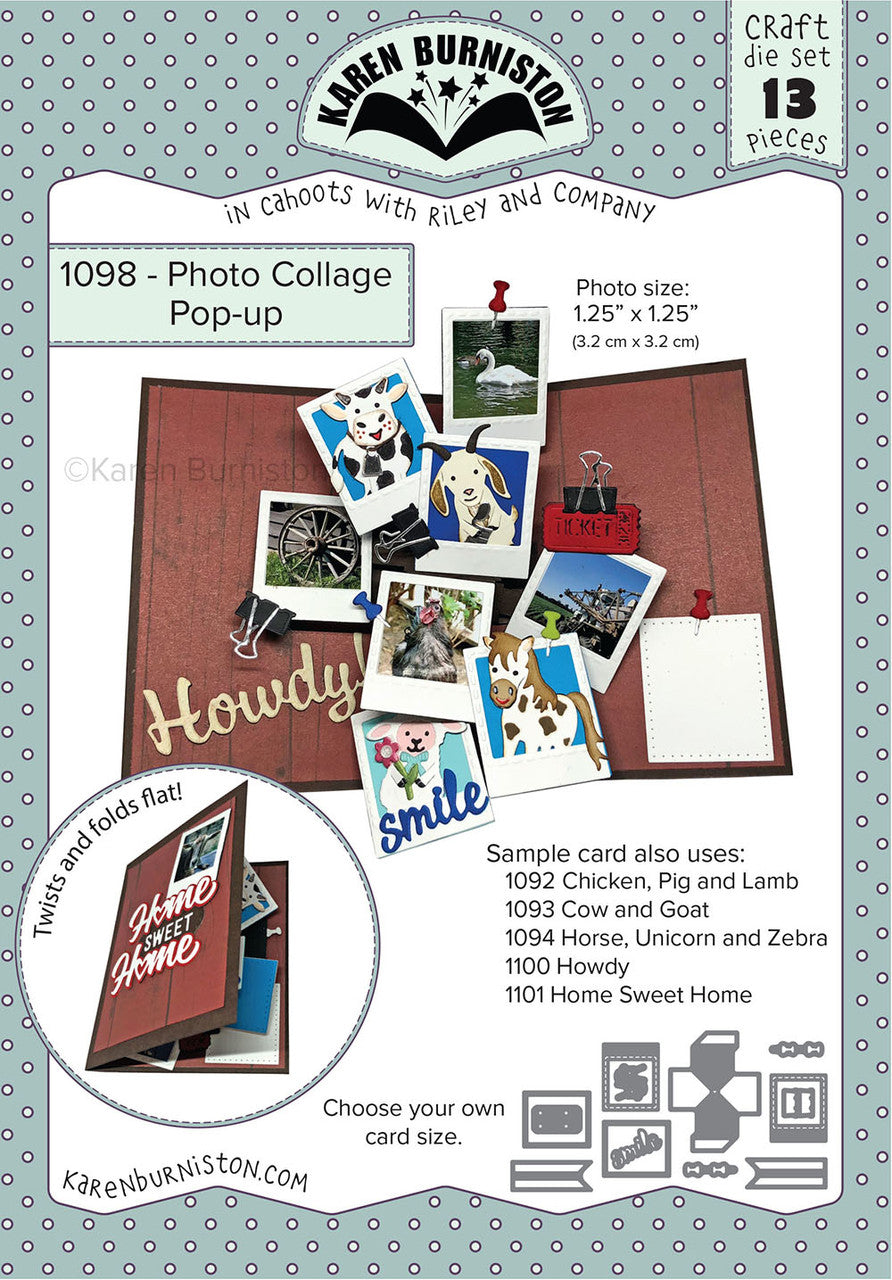 1098 Karen Burniston - Photo Collage Pop-up