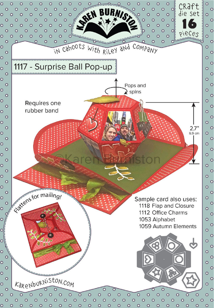 1117 Karen Burniston - Surprise Ball Pop-up