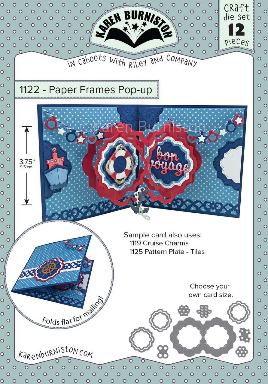 1122 Karen Burniston - Paper Frames Pop-Up