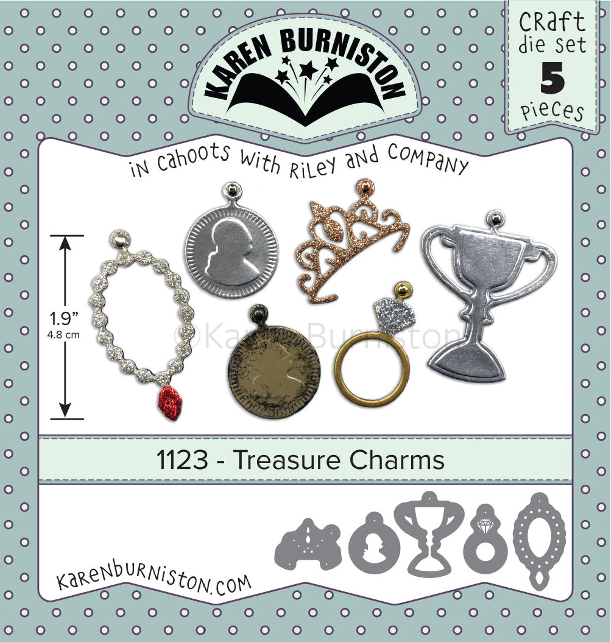 1123 Karen Burniston - Treasure Charms