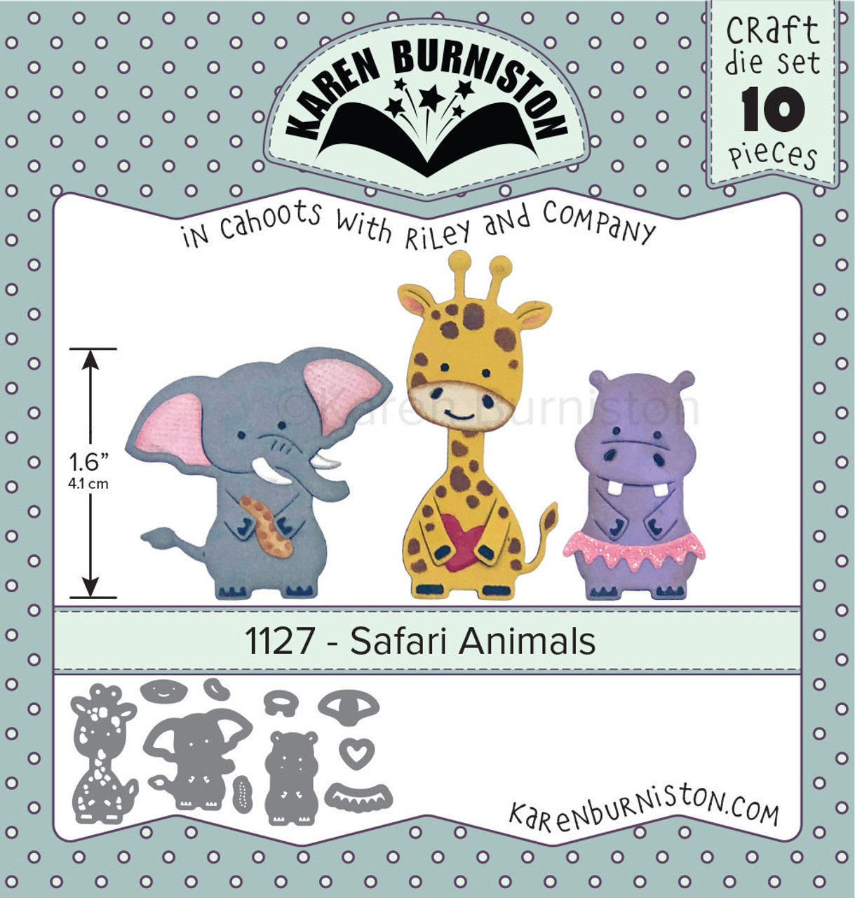 1127 Karen Burniston - Safari Animals