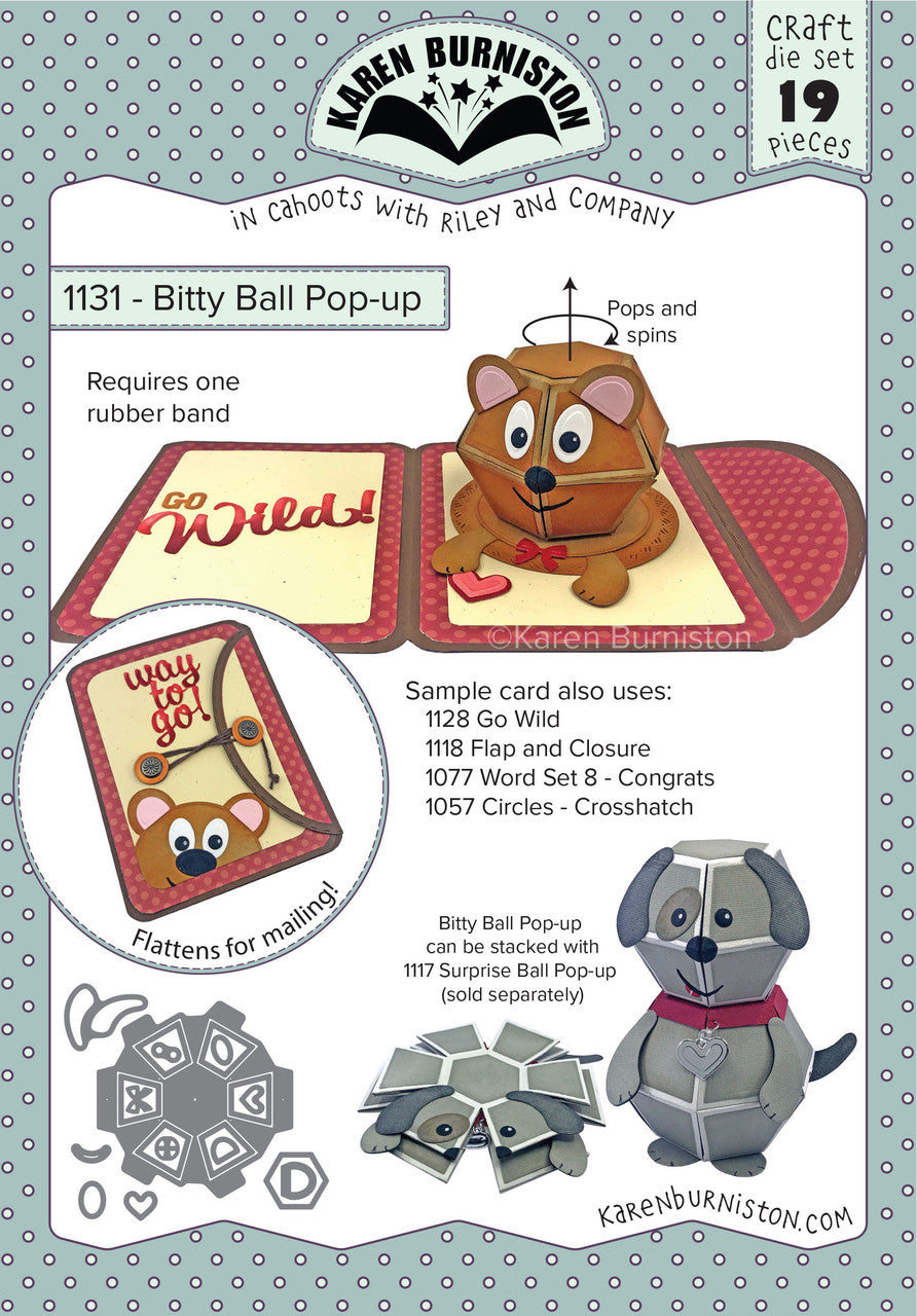 1131 Karen Burniston - Bitty Ball Pop-up