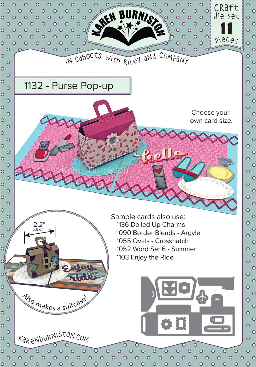 1132 Karen Burniston - Purse Pop-up