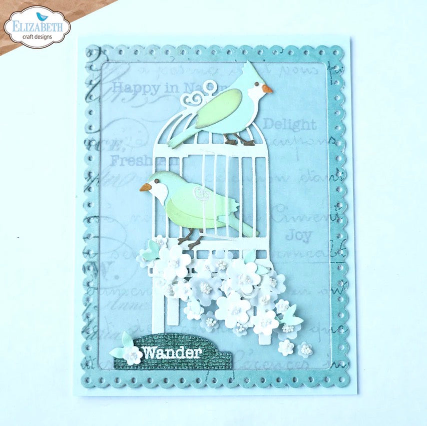 Elizabeth Craft Designs - Steel Cutting Dies - Birds & Dwellings