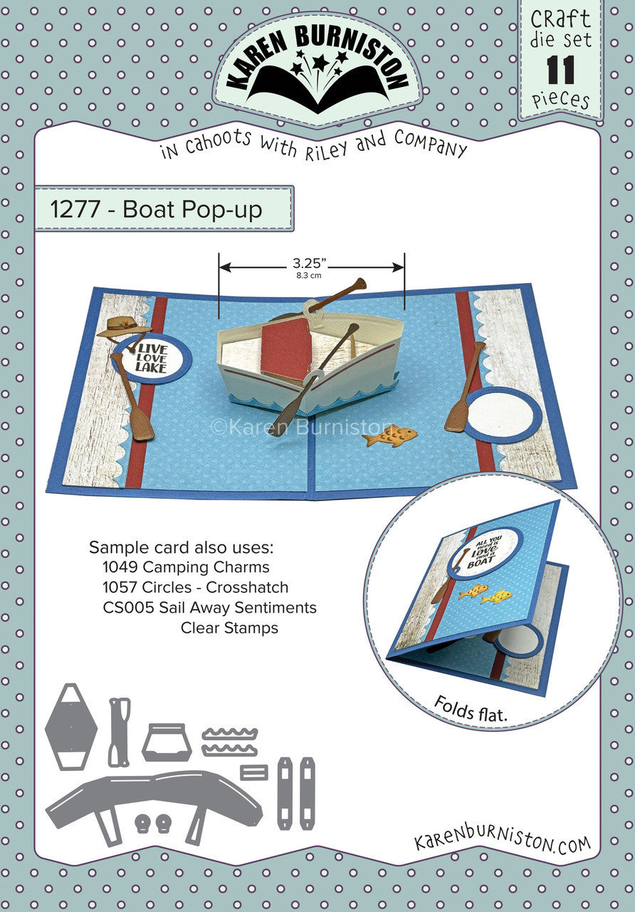 1277 Karen Burniston - Boat Pop-up