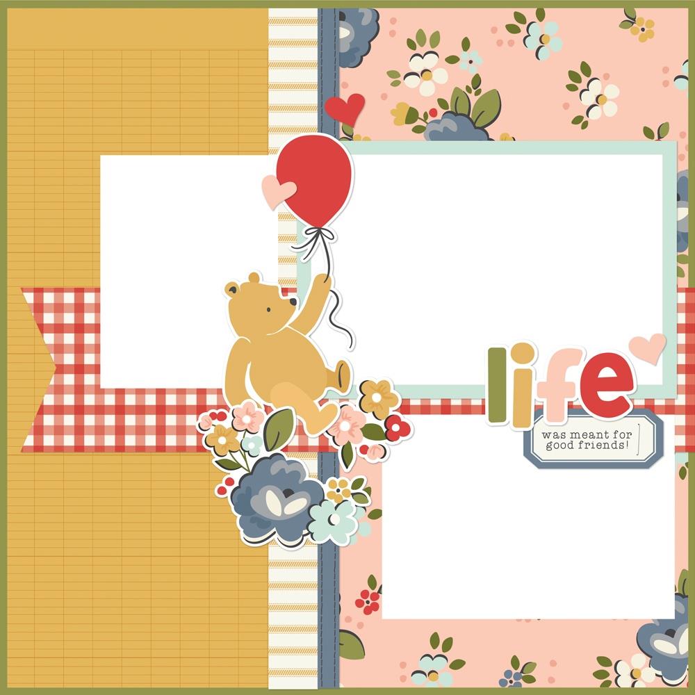 Simple Stories - Simple Pages Page Kit - Say Cheese Classic Pooh
