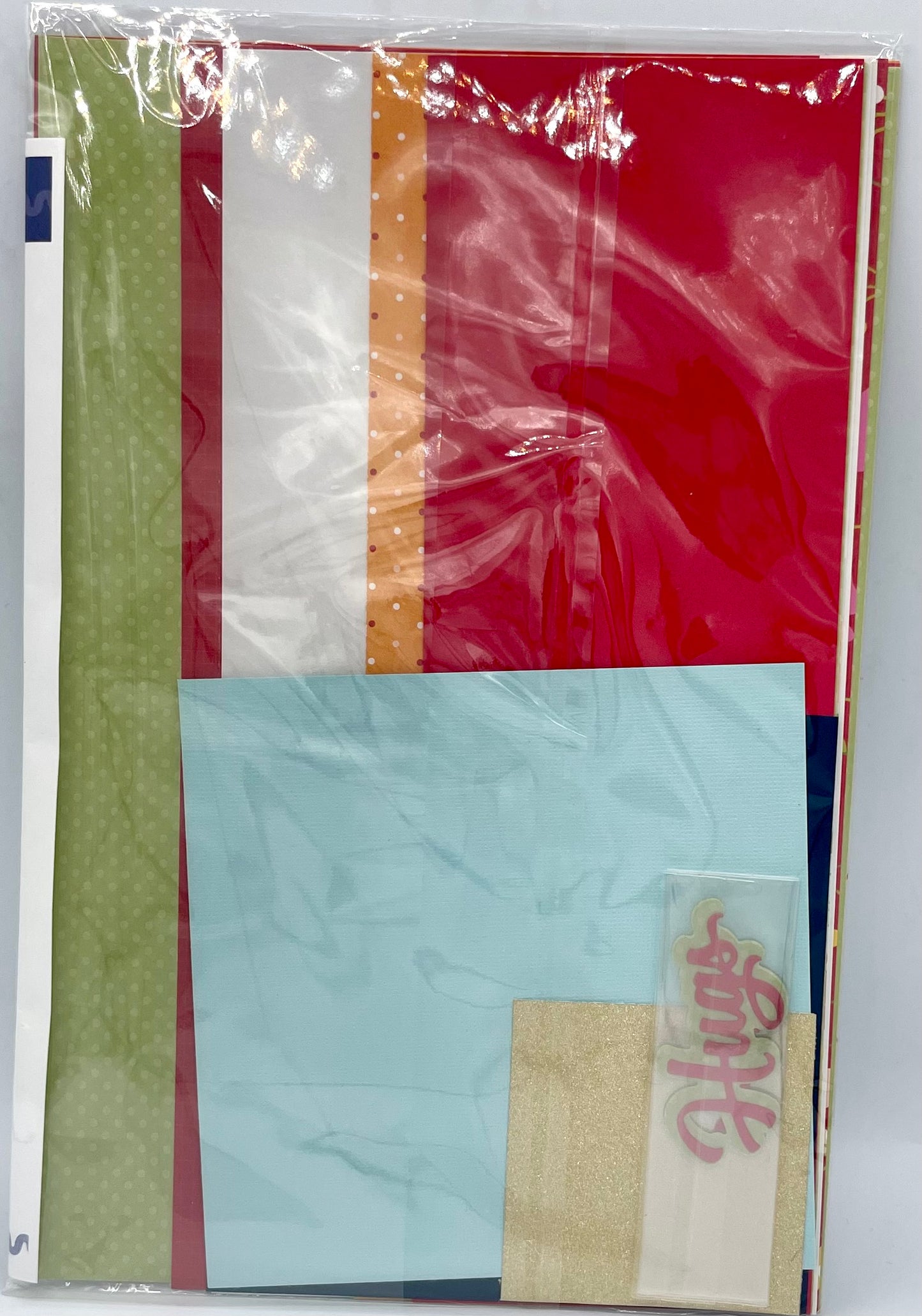 Karen Burniston - Card Kits - Sending Hugs Landscape Accordion