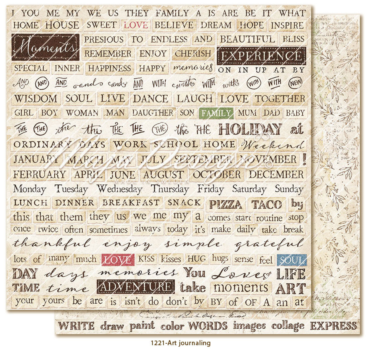 Maja Design - Everyday Life - Art Journaling