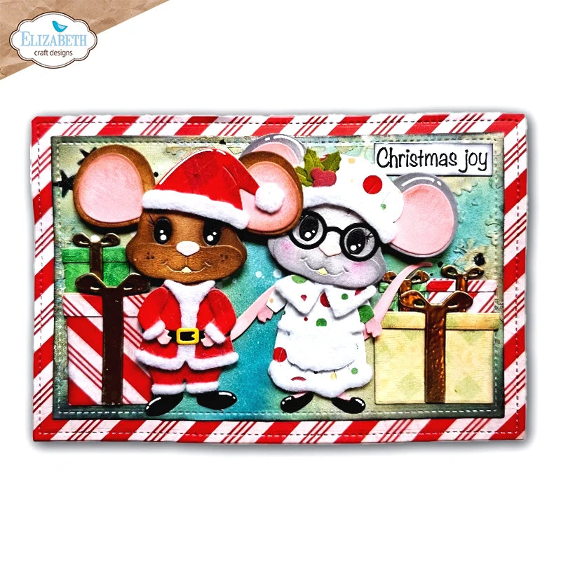 Elizabeth Craft Designs - Steel Dies - Santa and Mrs. Claus
