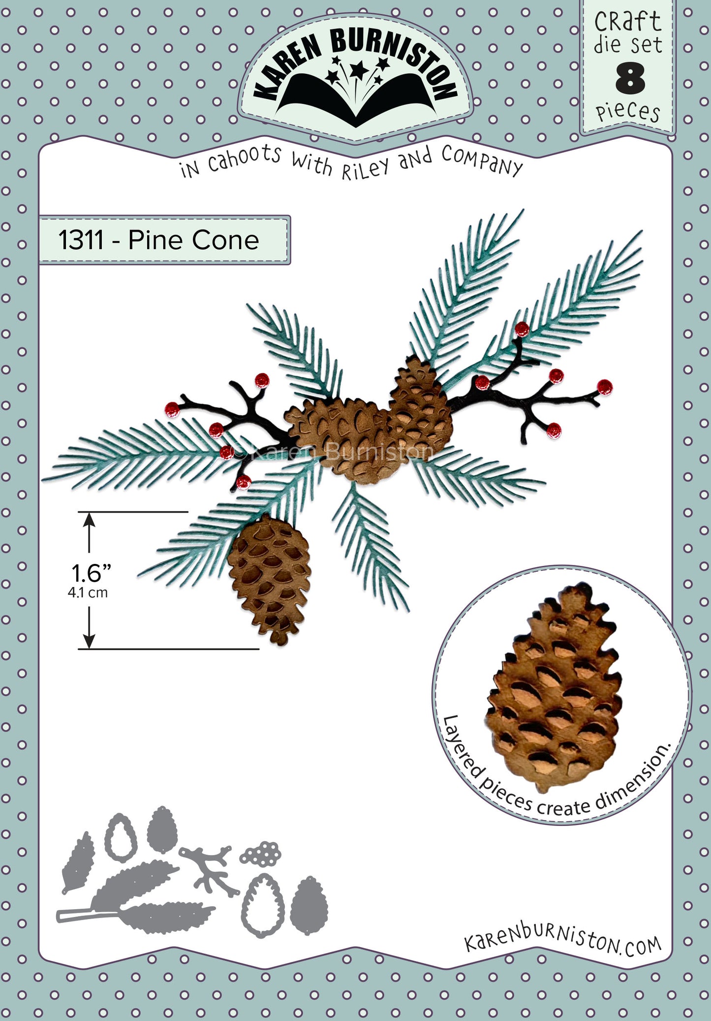 1311 Karen Burniston - Pinecone