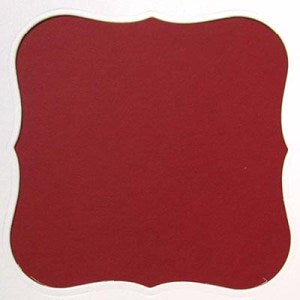 The Paper Cut - True Red - 12x12