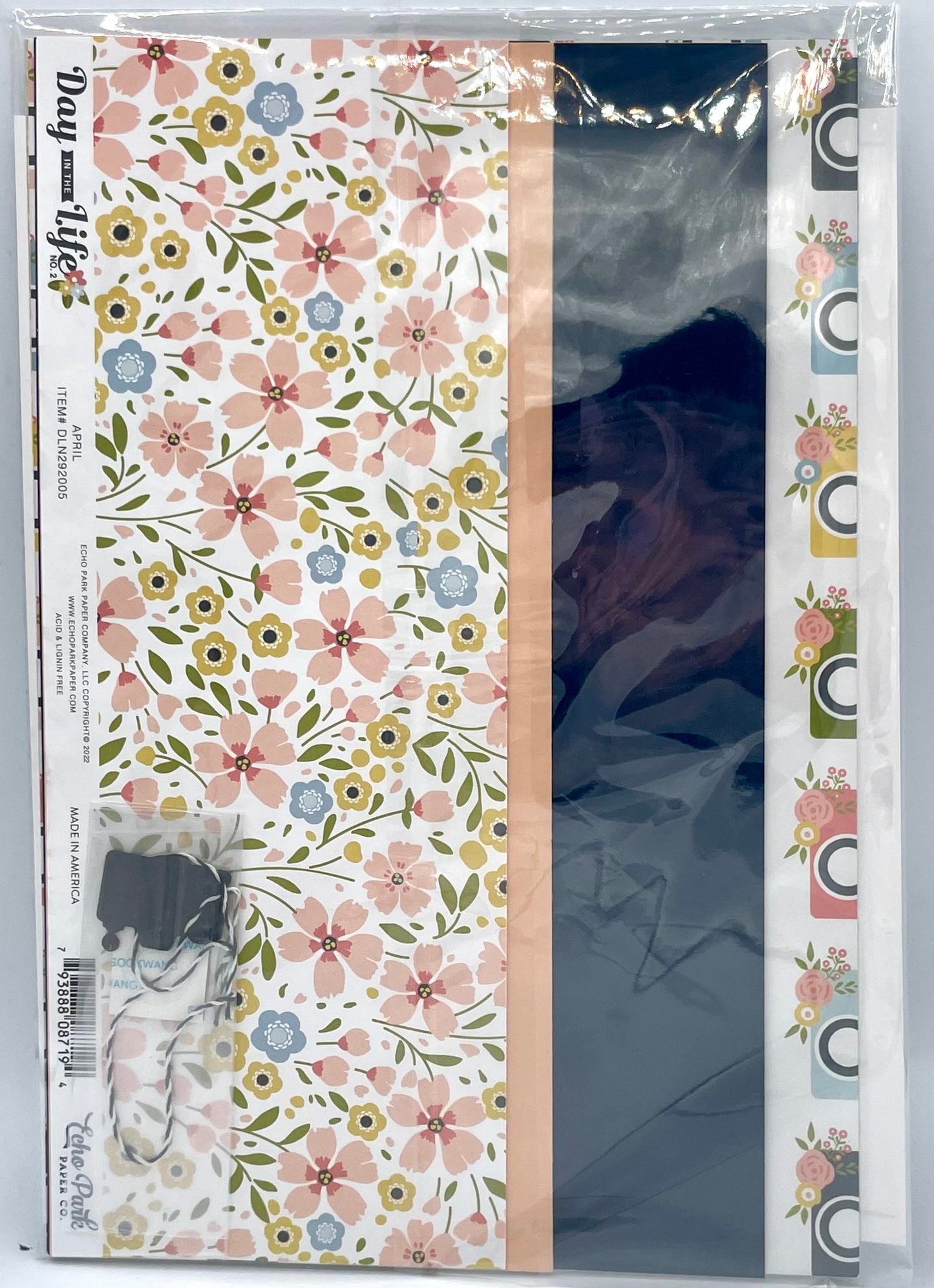 Karen Burniston - Card Kits - Just Because Label Charm Card