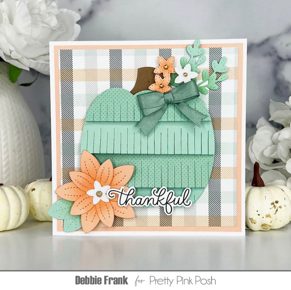 Pretty Pink Posh - Craft Dies - Fringe Pumpkin