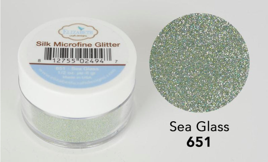 Elizabeth Craft Designs - Silk Microfine Glitter - Sea Glass