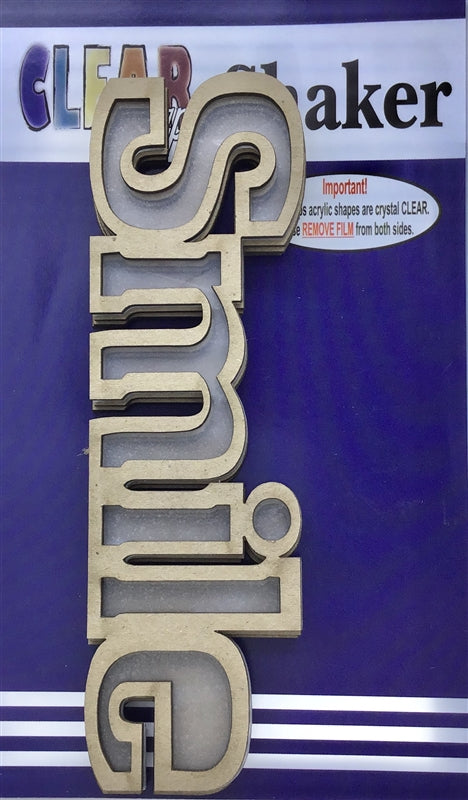 Clear Scraps - Smile Shaker