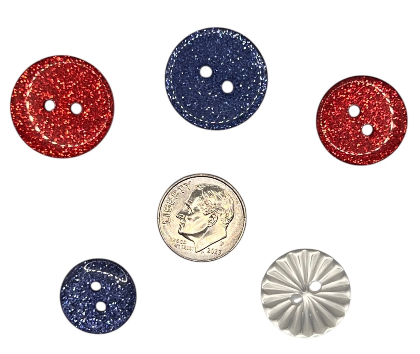Buttons Galore & More - Patriotic Collection - Freedom