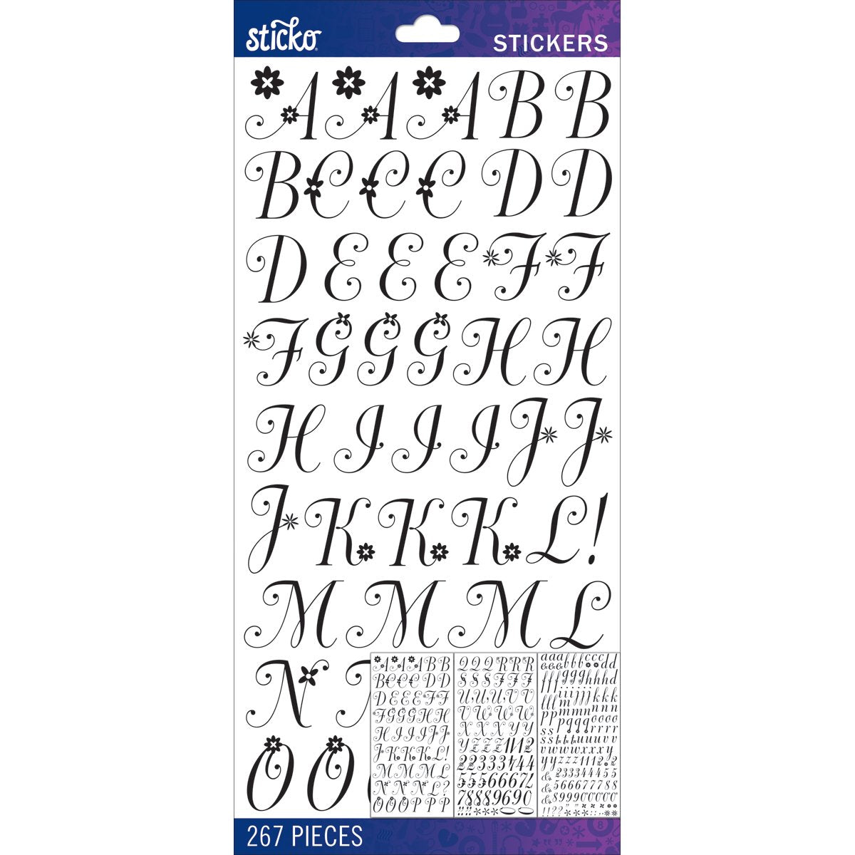 Sticko Alphabet Stickers-Fun House Blue etallic : Aazon.es Sticko Alphabet Stickers-Fun House Blue etallic : Aazon.es