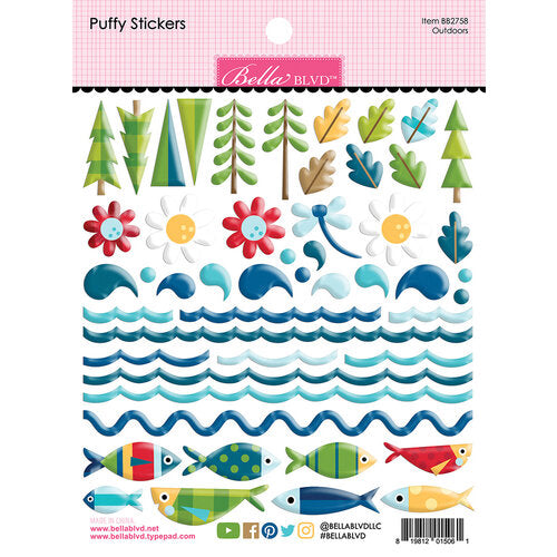 Bella Blvd - Puffy Stickers - Outdoors