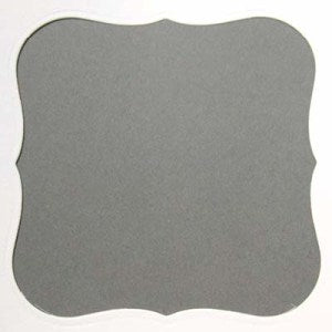 The Paper Cut - Pewter - 12x12