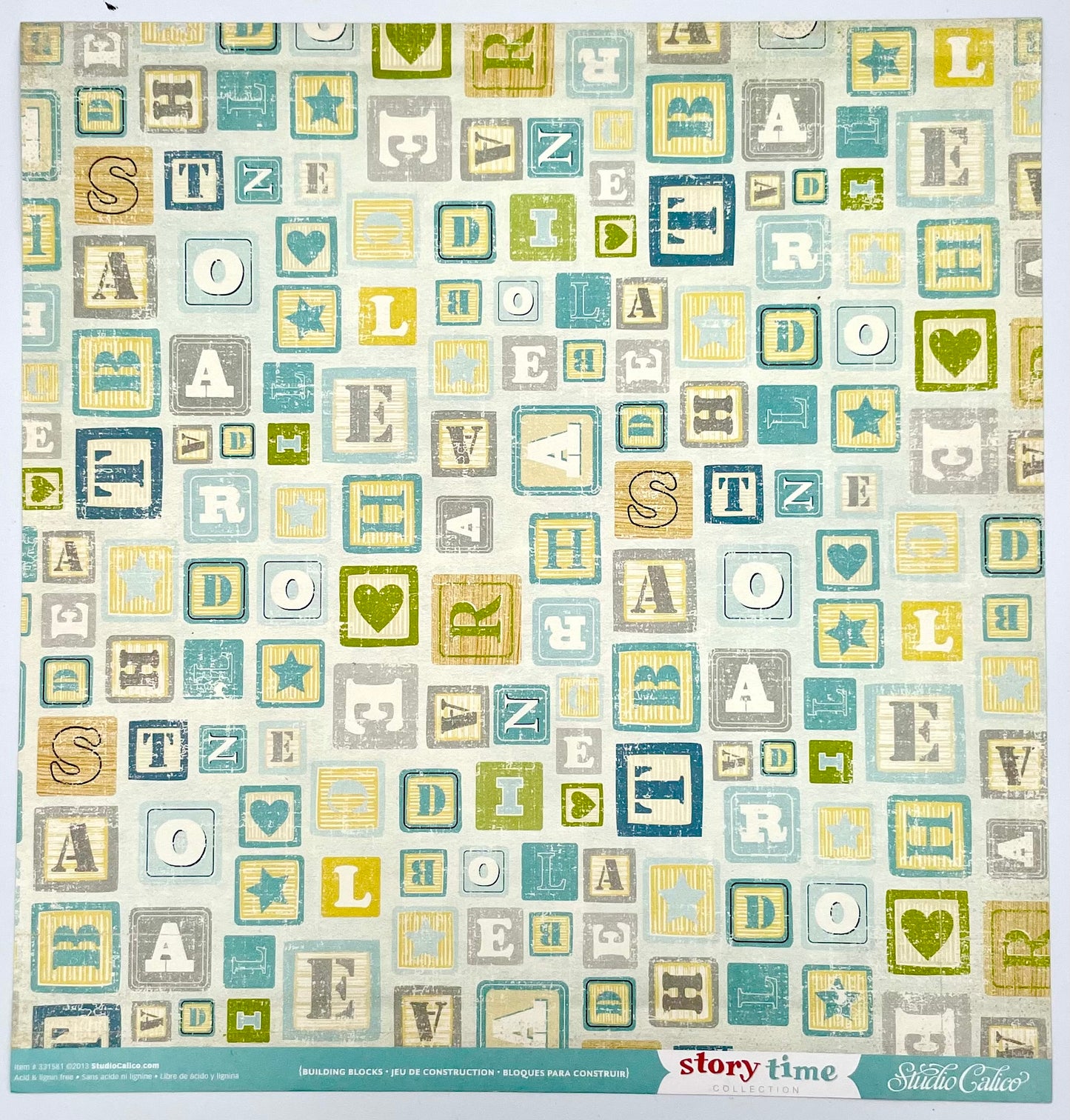 Studio Calico - Storytime Collection - Building Blocks