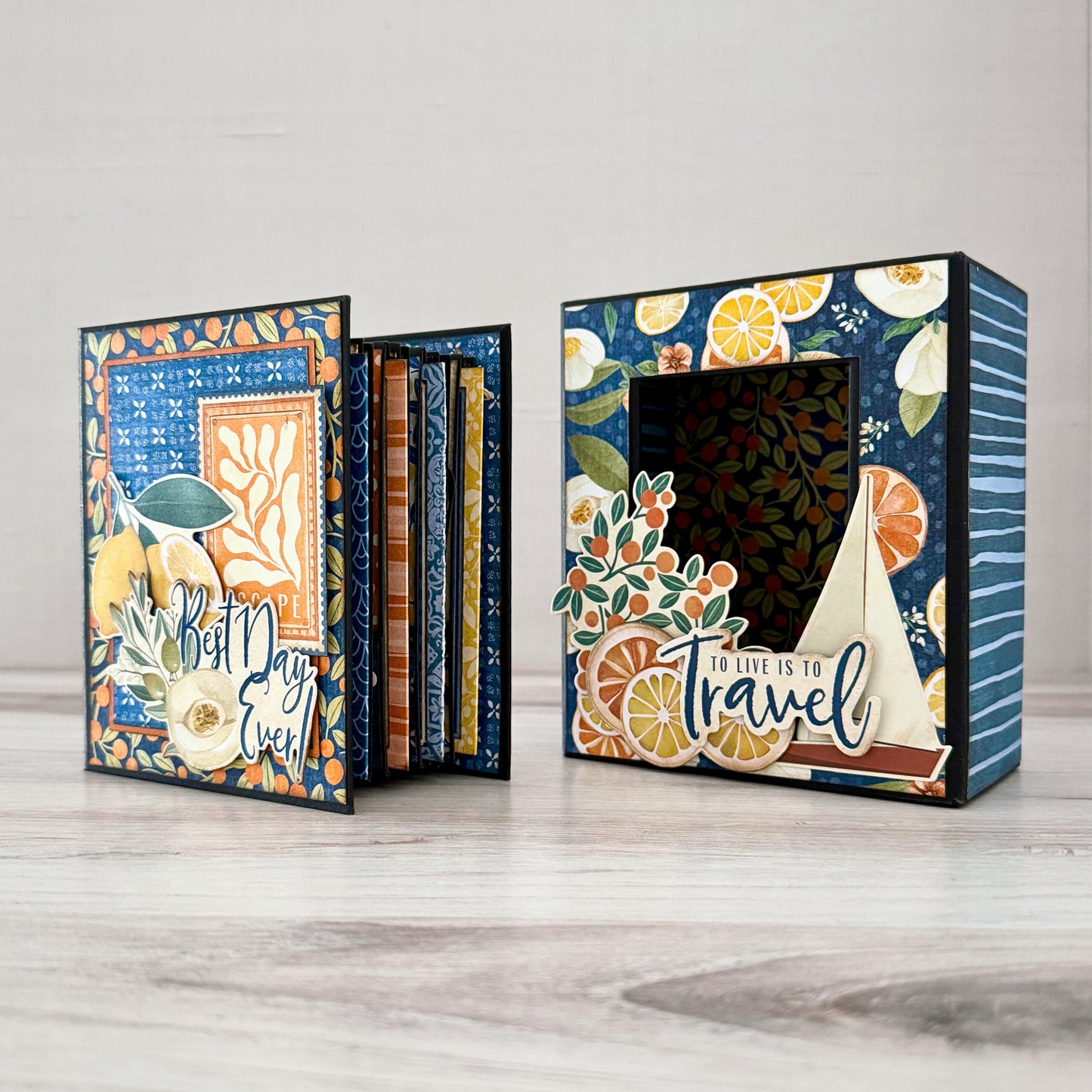 Graphic 45 - Album Kit - Scenic Route