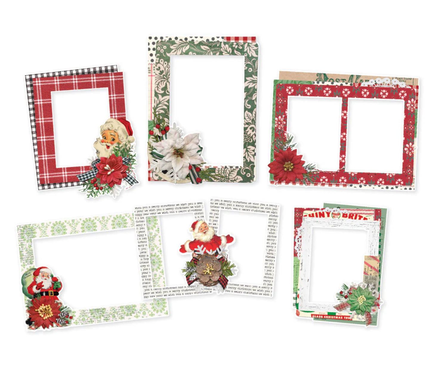 Simple Stories - Simple Vintage Dear Santa - Chipboard Frames