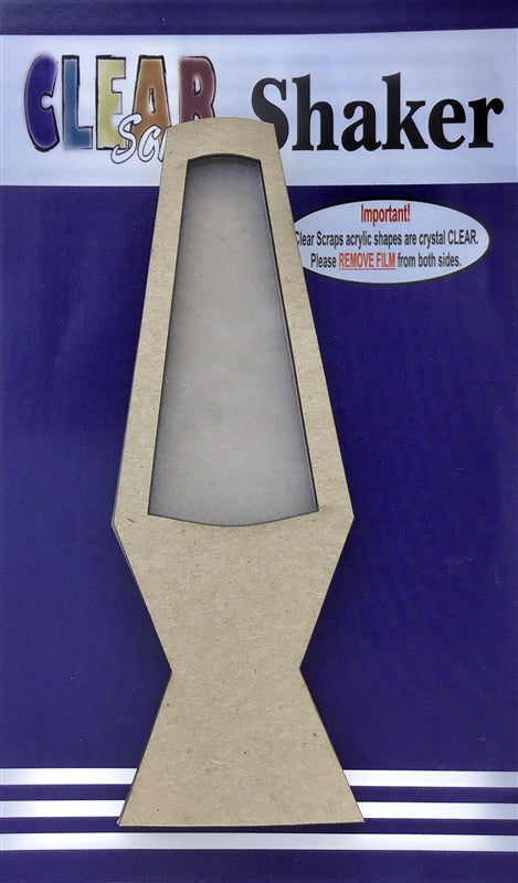 Clear Scraps - Lava Lamp Mini Shaker