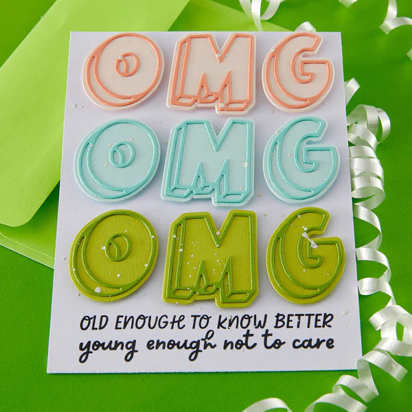 Spellbinders - Cutting Dies - OMG