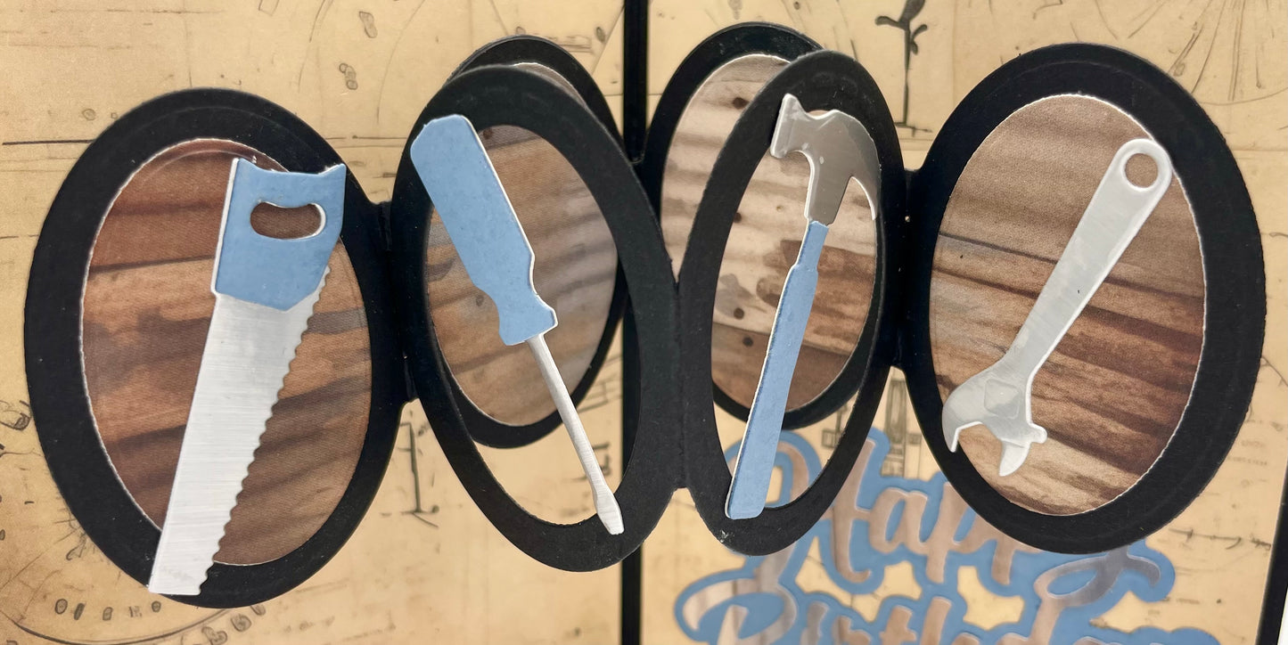 Scrapp’n Savvy - Card Kits - Dad’s Birthday Card