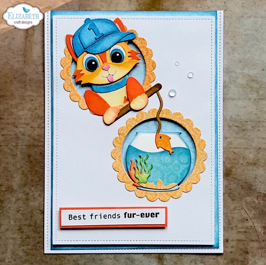 Elizabeth Craft Designs - Steel Dies - Cats