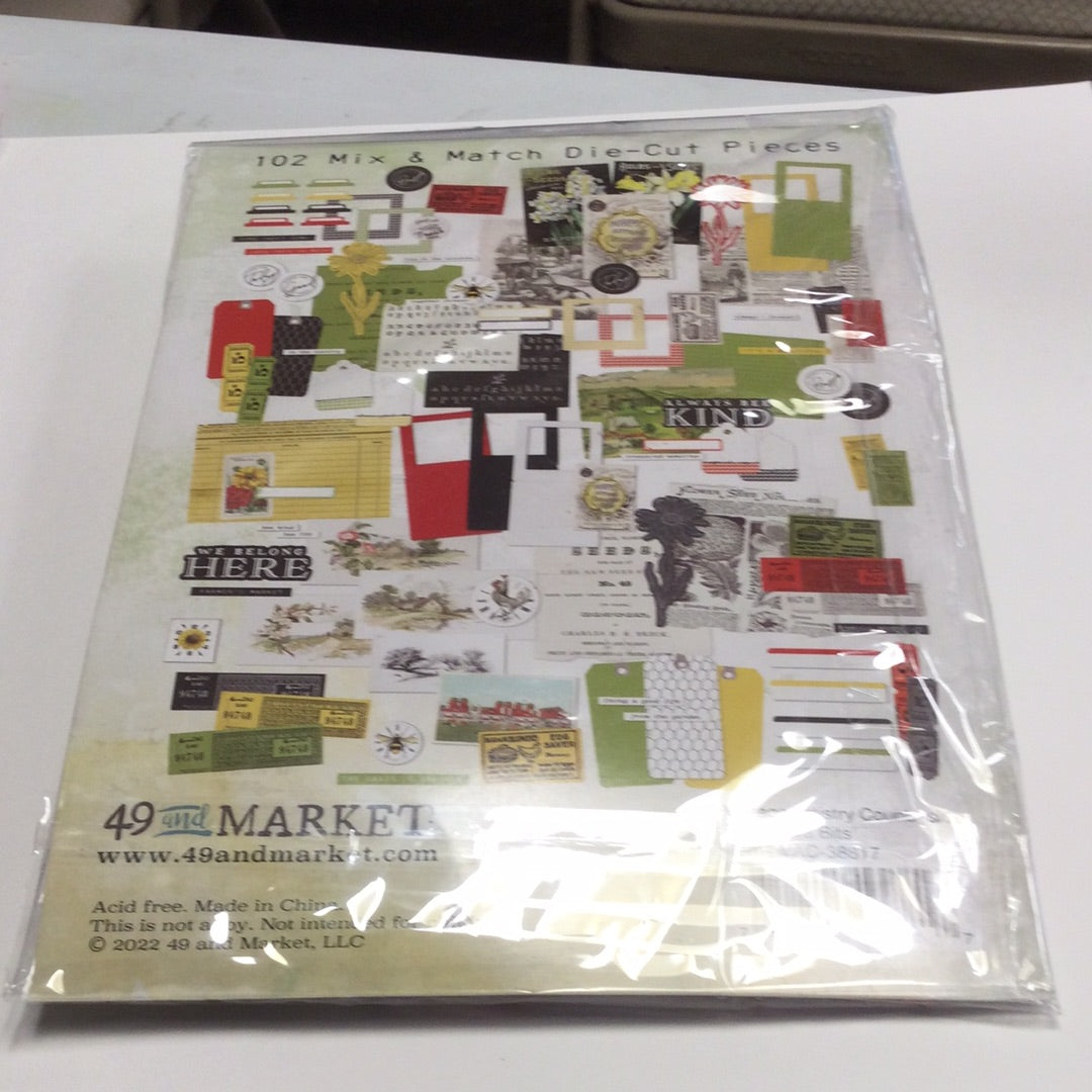 49 & Market - Vintage Artistry Collection Countryside - Ephemera Bits