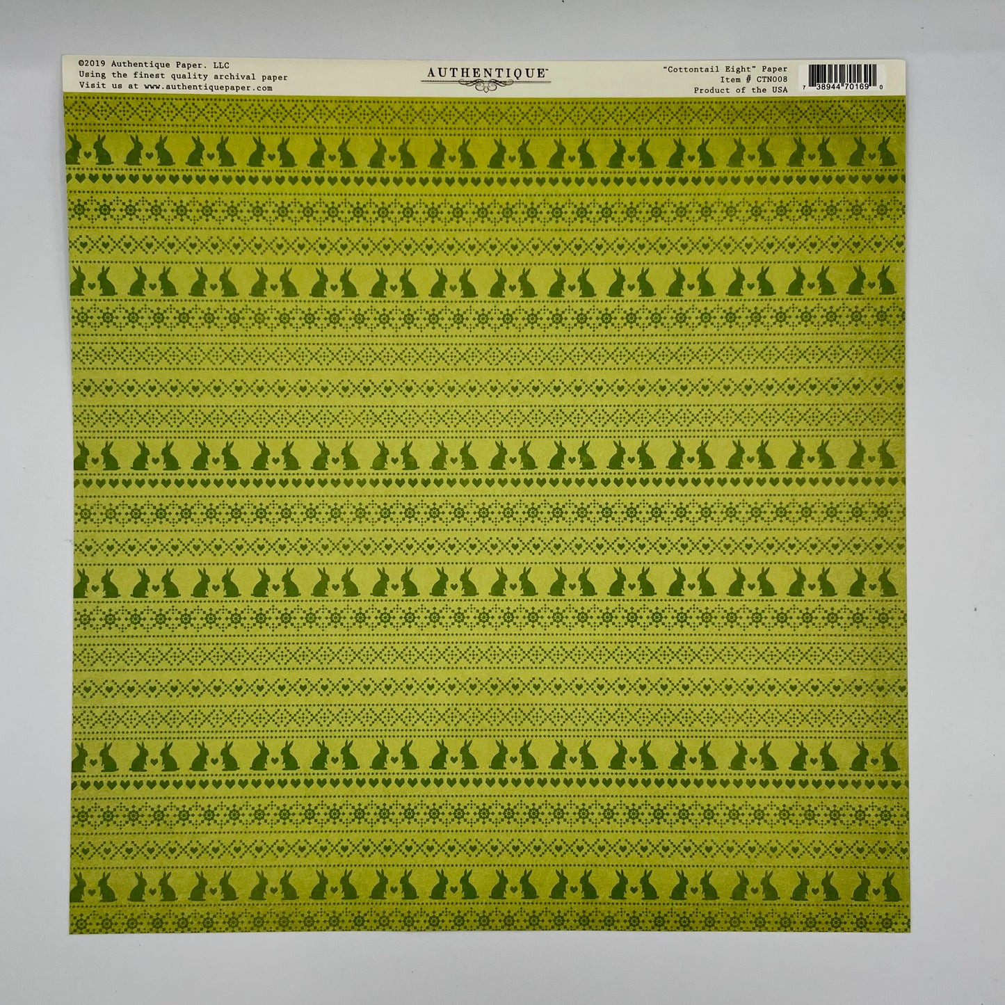 Authentique - Cottontail Collection - Cottontail Eight