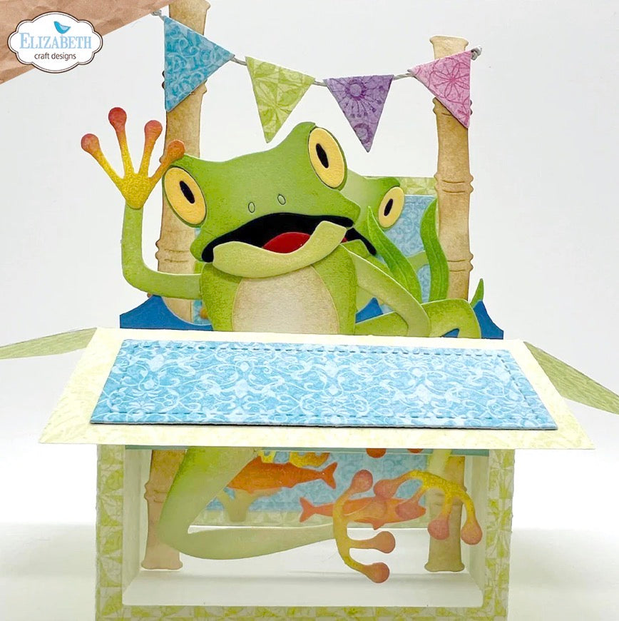 Elizabeth Craft Designs - Steel Cutting Dies - Box Folding Card