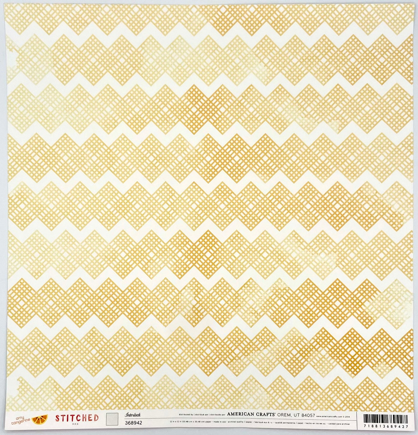 American Crafts - Stitched - Interlock