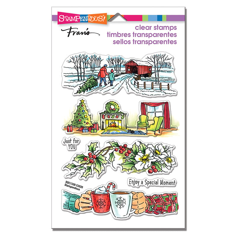 Stampendous - Fran’s Clear Stamps - Holiday Gift