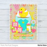 Pretty Pink Posh -Baby Mug Additions Dies