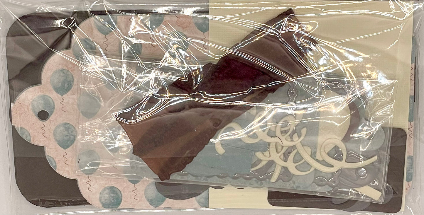 Scrapp’n Savvy - Card Kits - Birthday Tag Pop-up