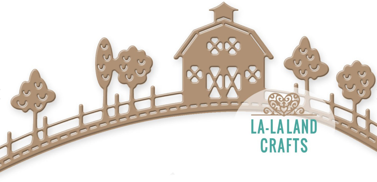La-La Land Crafts - Steel Dies - Country Hill