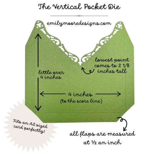 Emily Moore - Vertical Pocket Die
