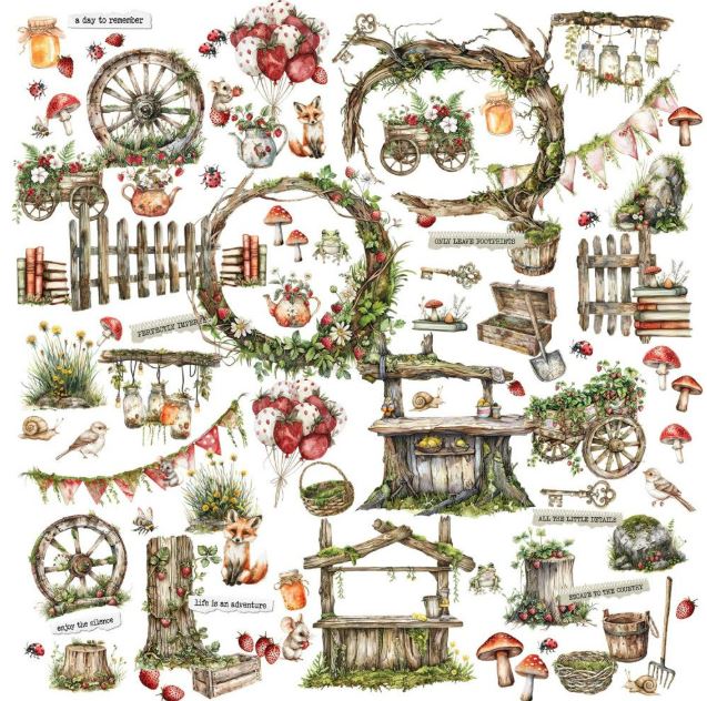 49 & Market - Laser Cut Elements - Nature's Haven