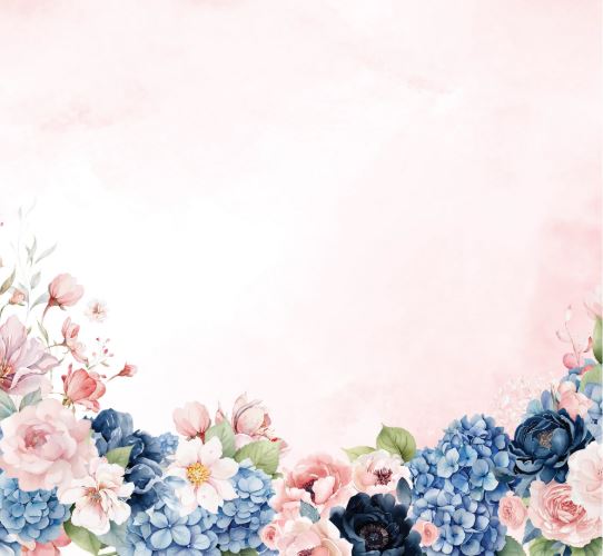 Uniquely Creative - Indigo Bloom - Blushing