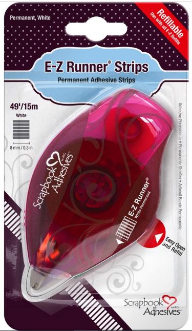 Scrapbook Adhesives - EZ Runner Grand Permanent Strips Refillable Dispenser